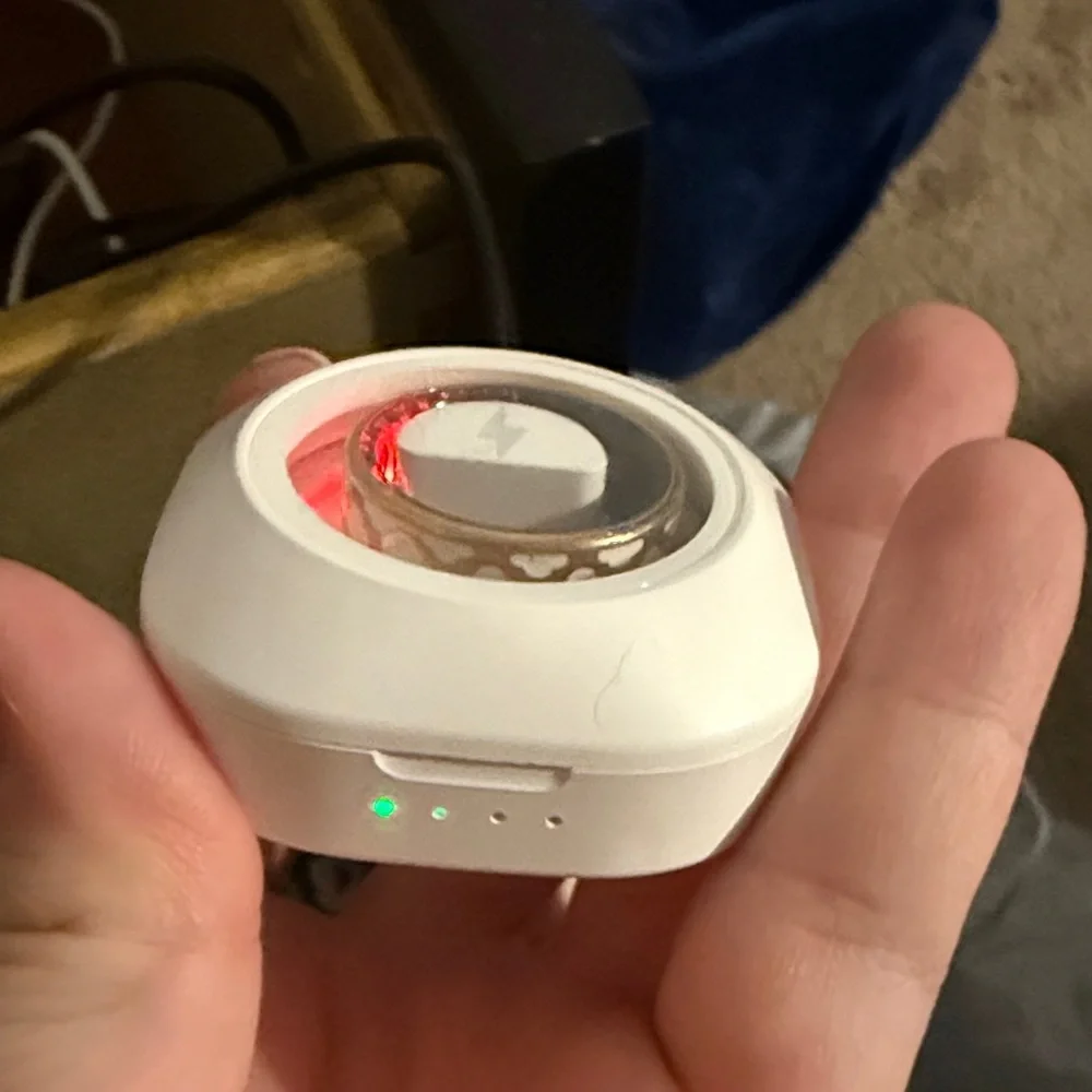 White Smart Wearable Device